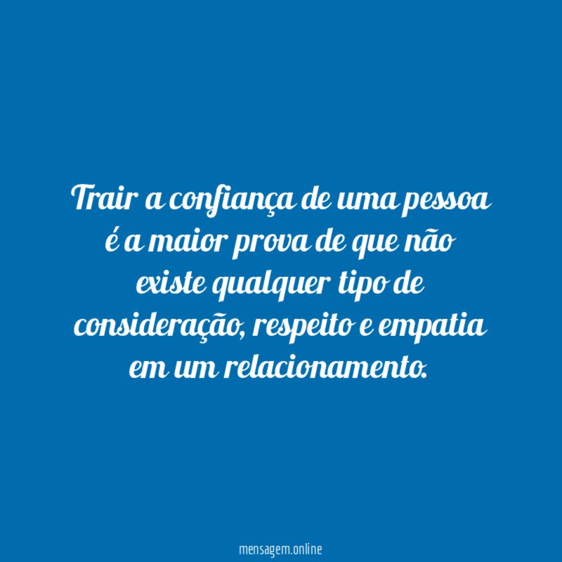Traição descoberta