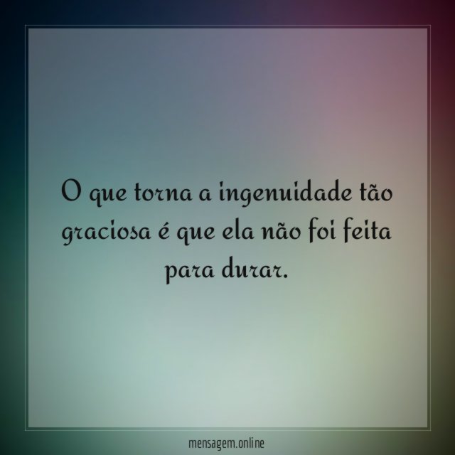 Ingenuidade