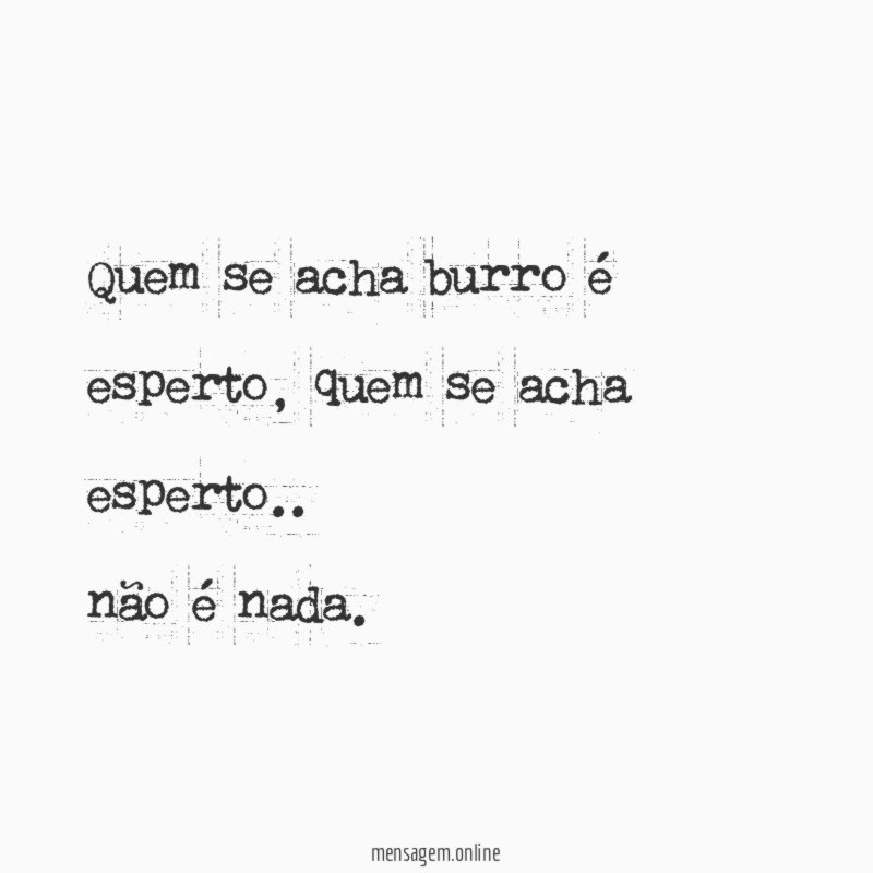 Burro e esperto