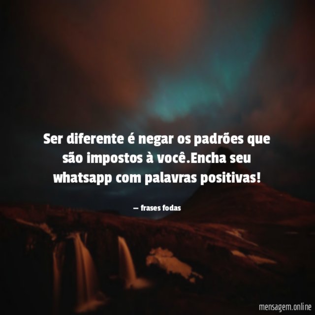 Para pessoas diferentes