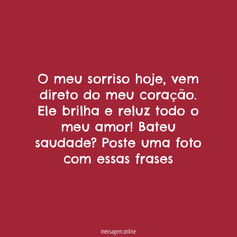 Vem do coração