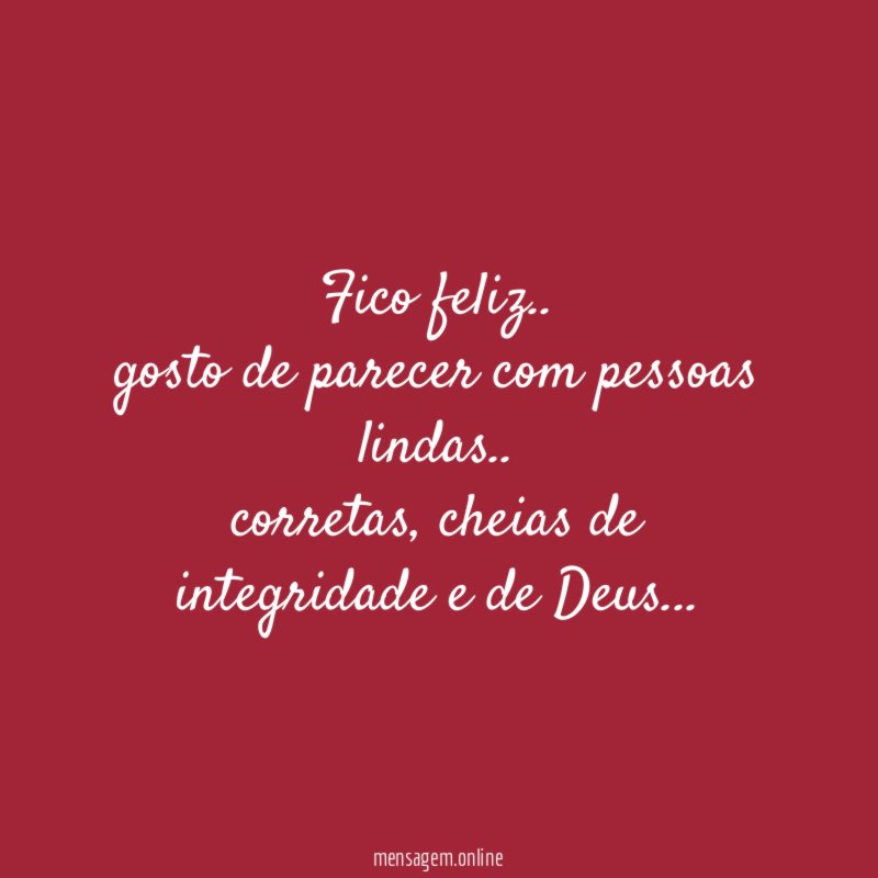Fico feliz