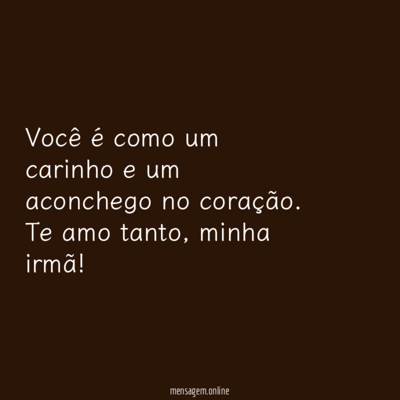 Aconchego no coração