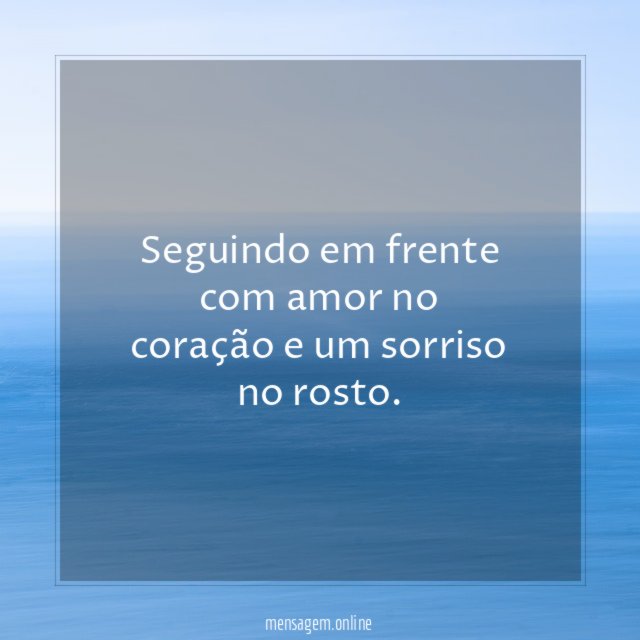 Sorriso no rosto