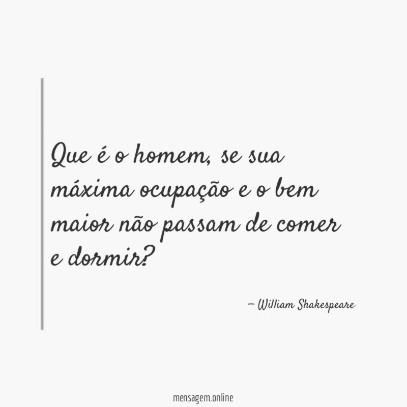 Que é o homem