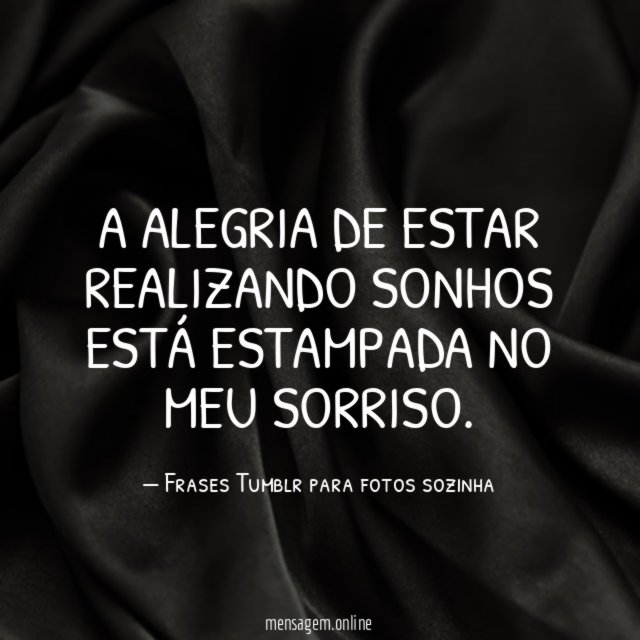 Realizando sonhos