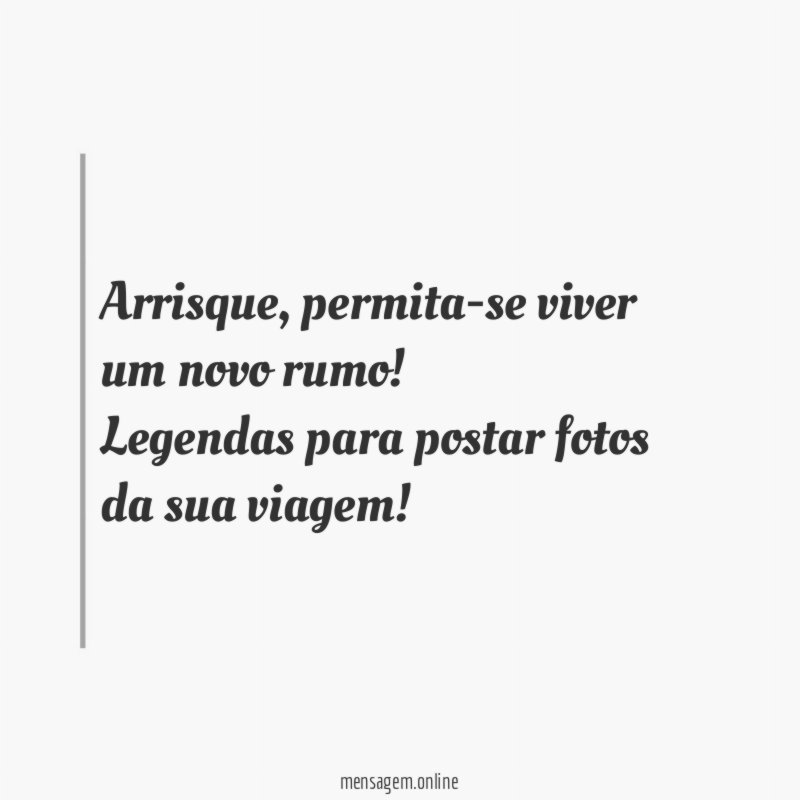 Um novo rumo