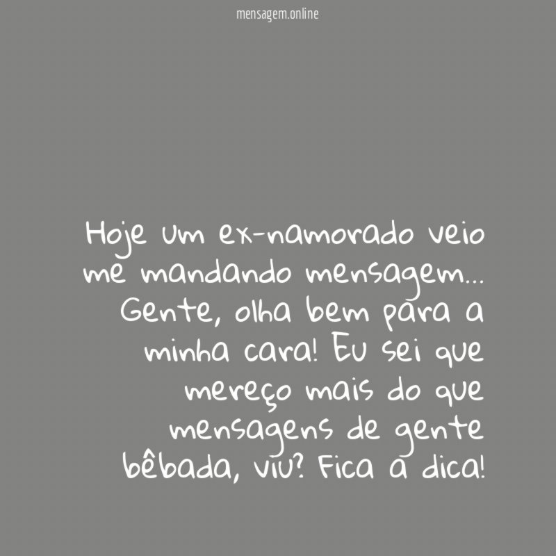 Eu mereço mais!