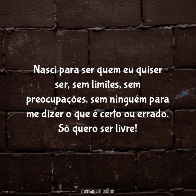 Liberdade em primeiro lugar