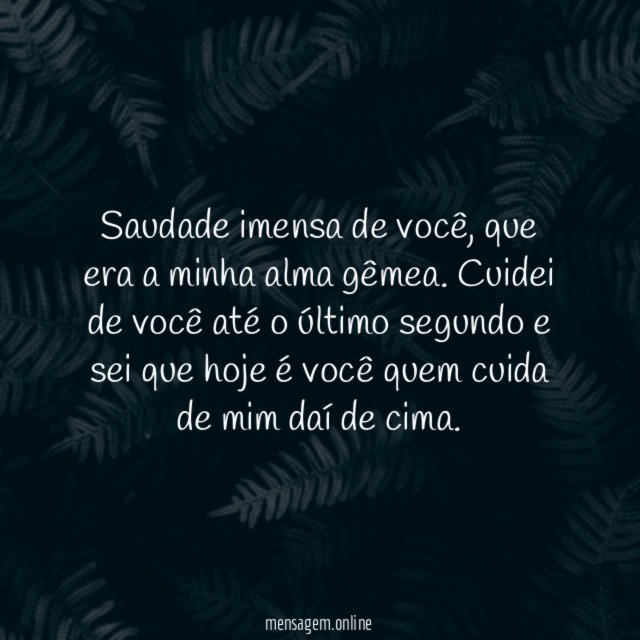 Irmã que está no céu