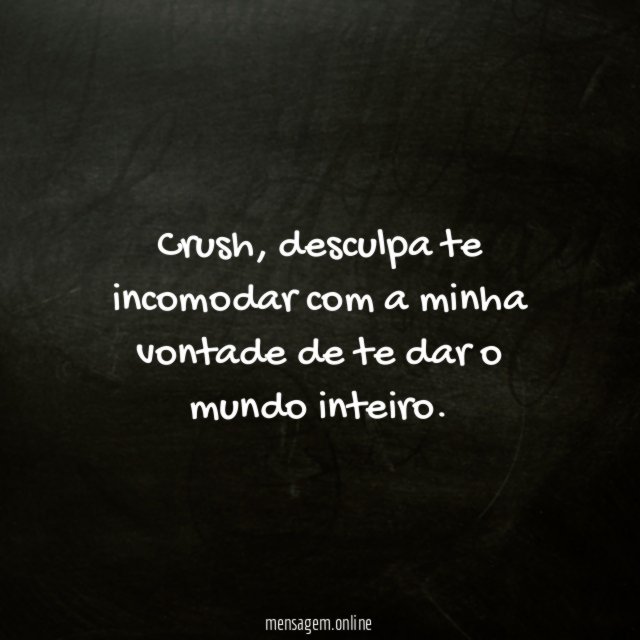 Vou te dar o mundo
