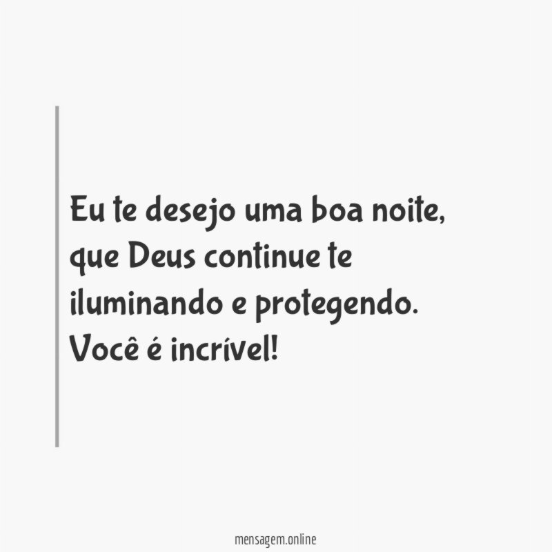 Deus te protege