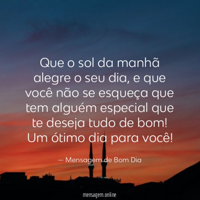 Sol da manhã