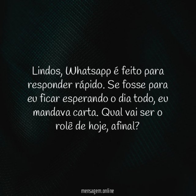 Vamos agilizar