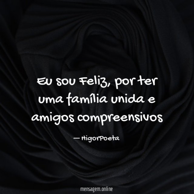 Eu sou Feliz