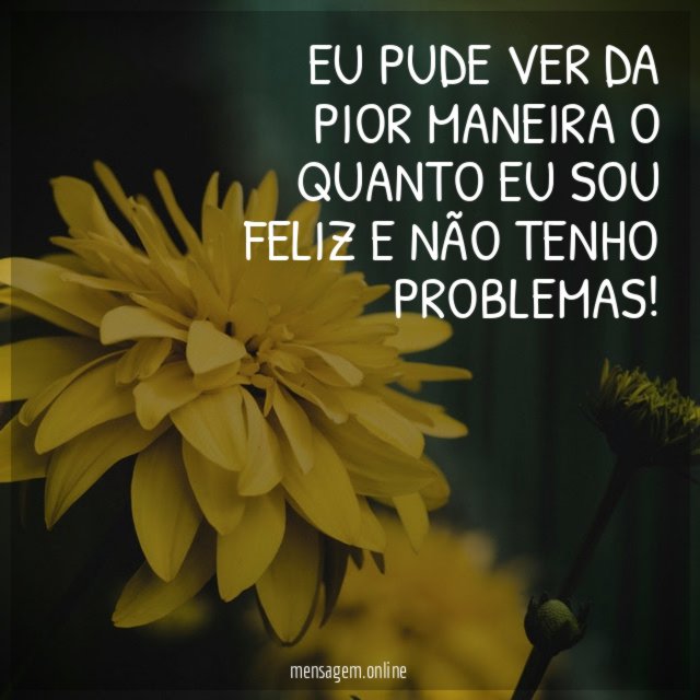 Eu pude ver da pior maneira o quanto