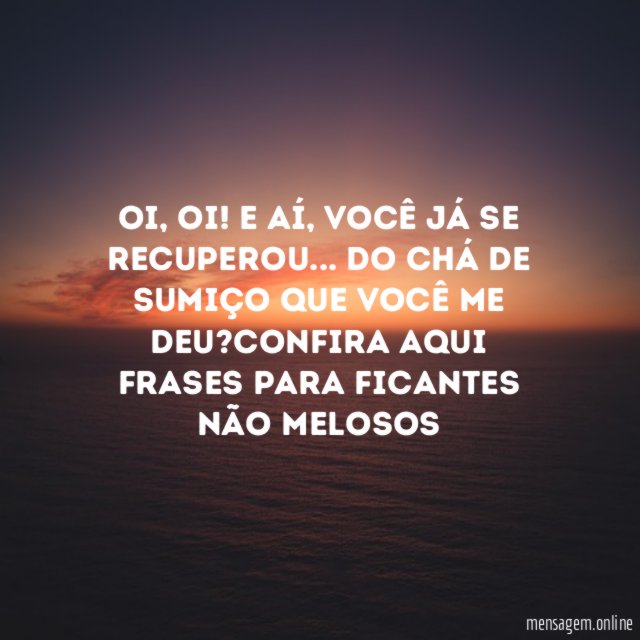 Chá de sumiço