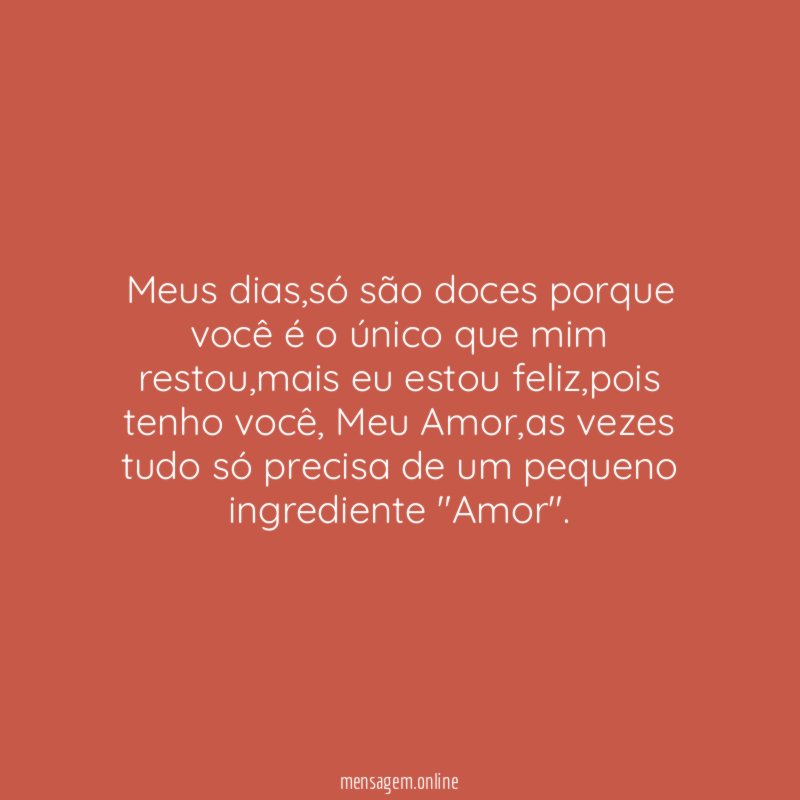 Meus dias