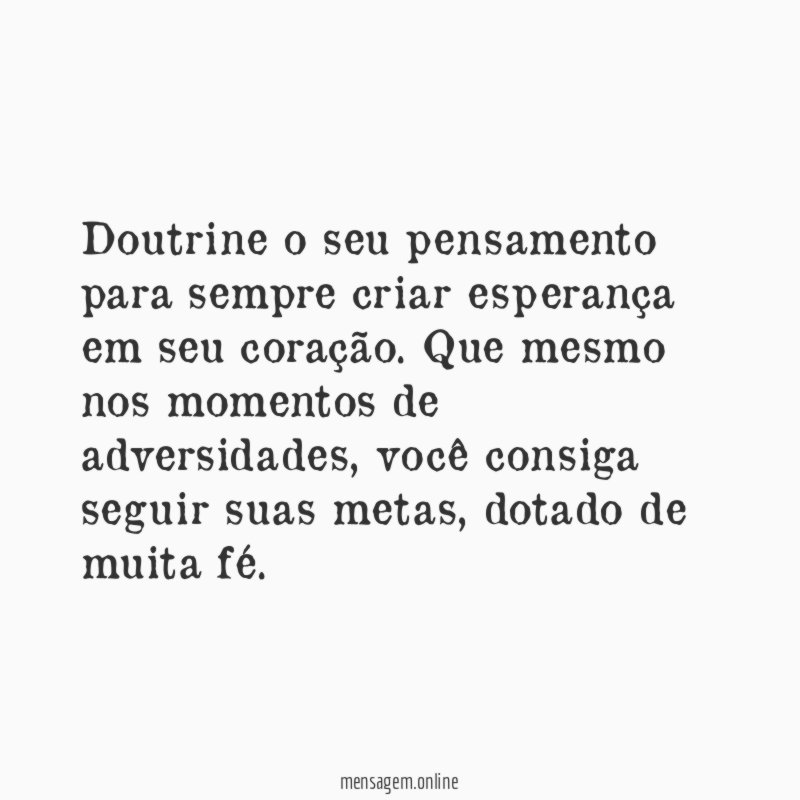 Doutrine o seu pensamento