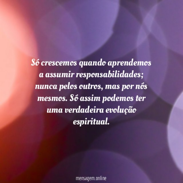 Crescimento pessoal
