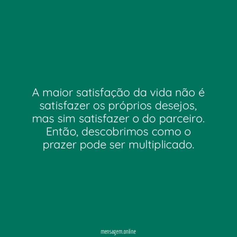 Satisfação