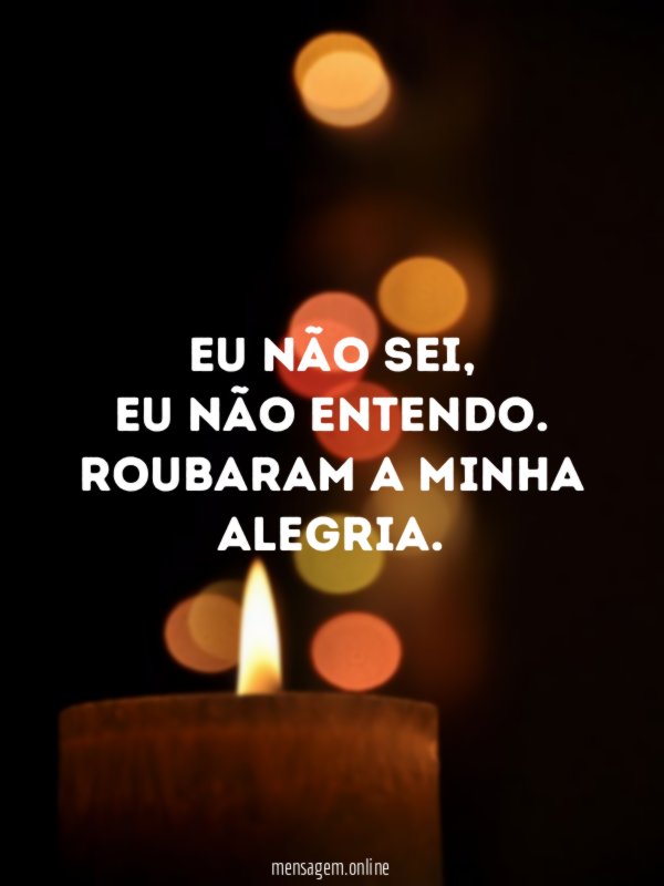 Eu não sei