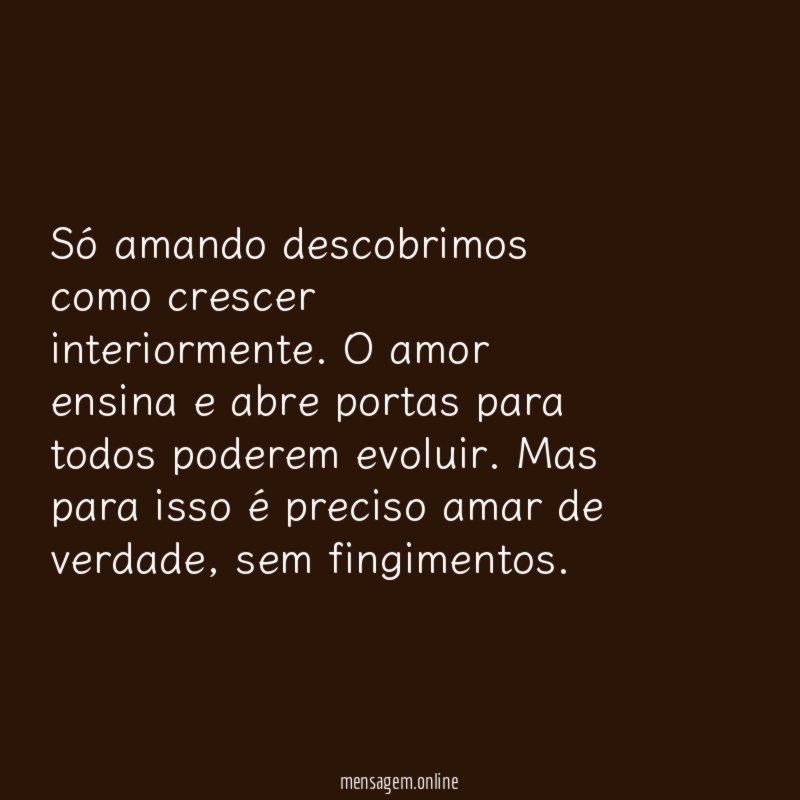 Crescimento pessoal