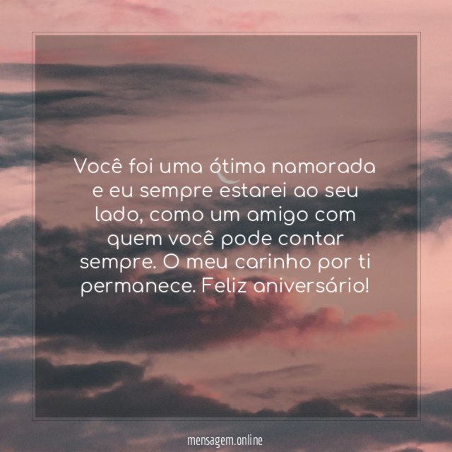 Sempre terei carinho por ti