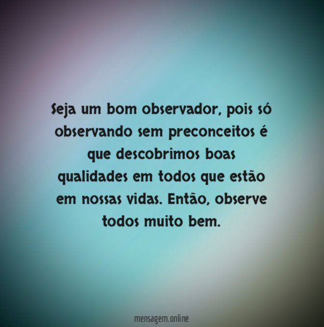 Olhar atento