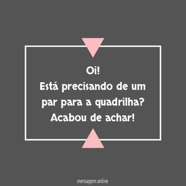 Quer ser meu par?