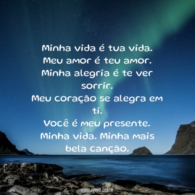 Minha vida é tua vida