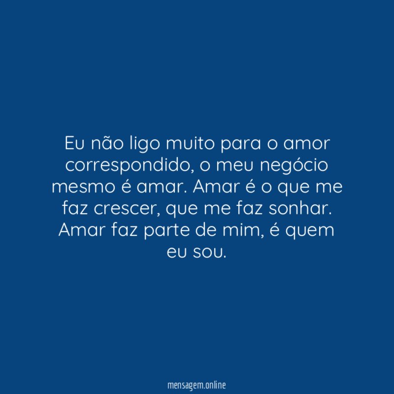 Esse amor me faz crescer