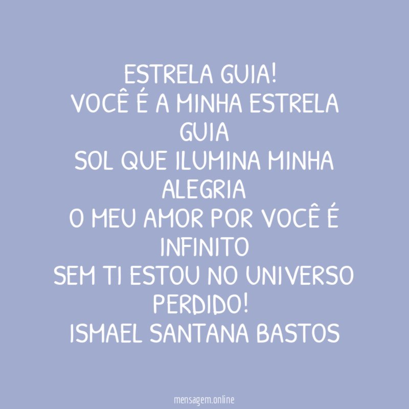 Estrela Guia!