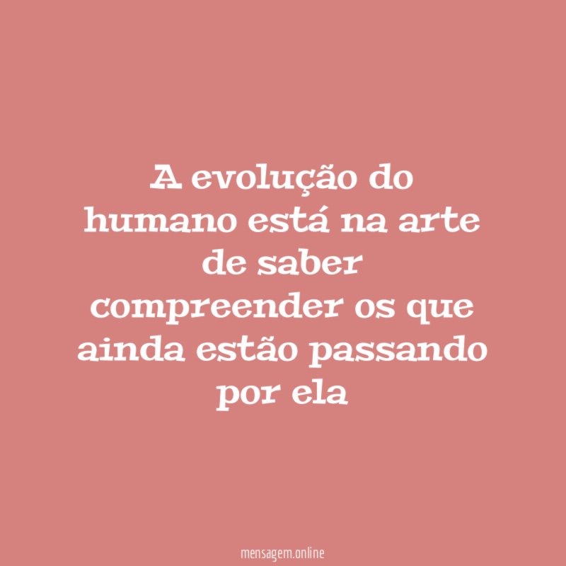 A evolução do humano está na arte de