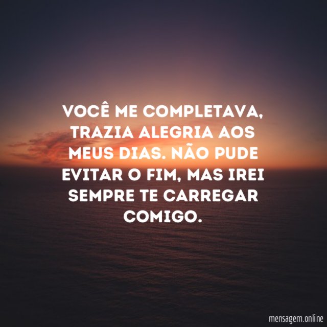 Me completava