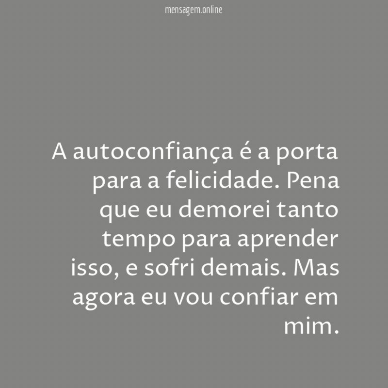 Demorei demais para aprender