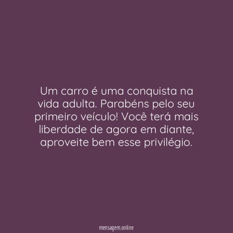 Primeiro carro
