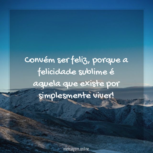 Feliz!