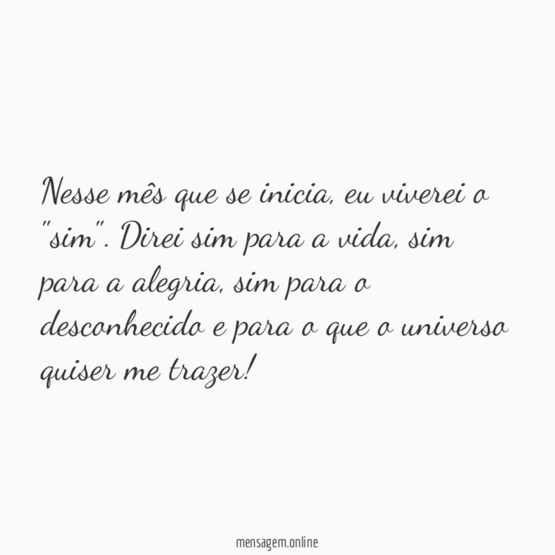 Viver o sim