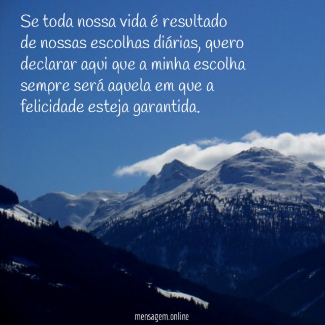 Escolhas