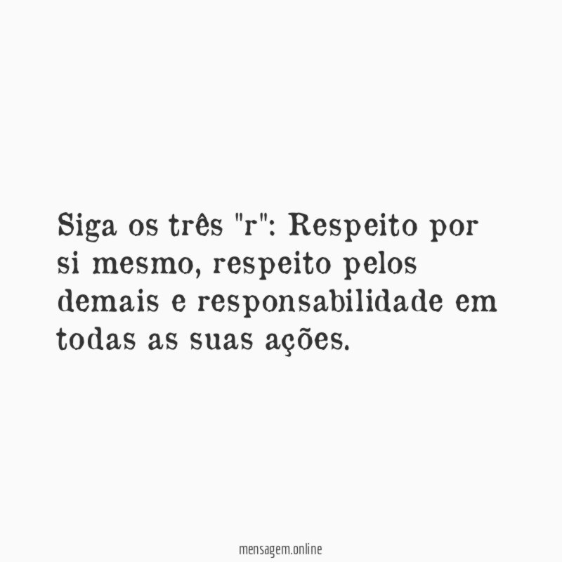 Respeito