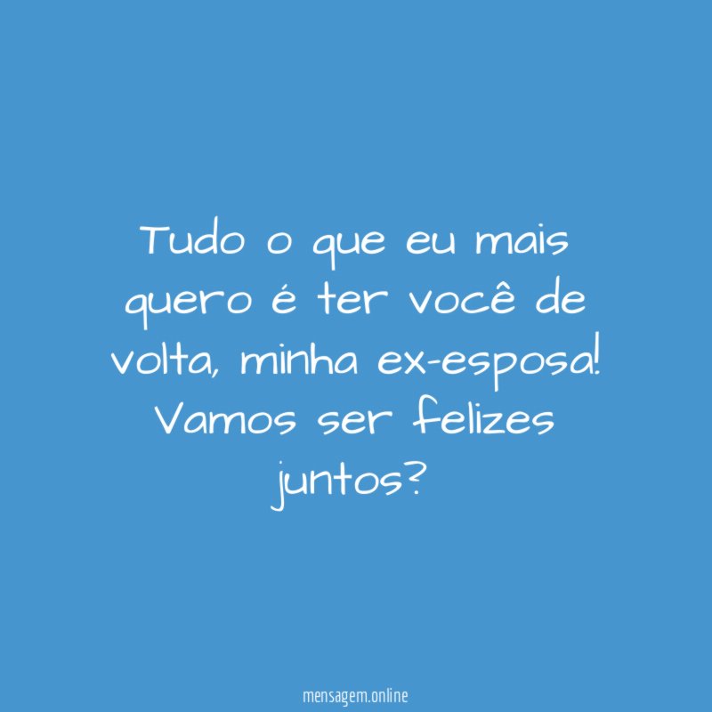 Vamos ser felizes?