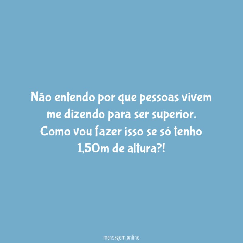 Baixinhas