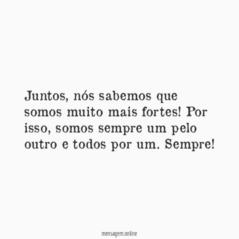 Um pelo outro