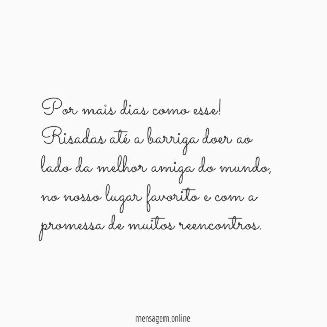 Dias perfeitos