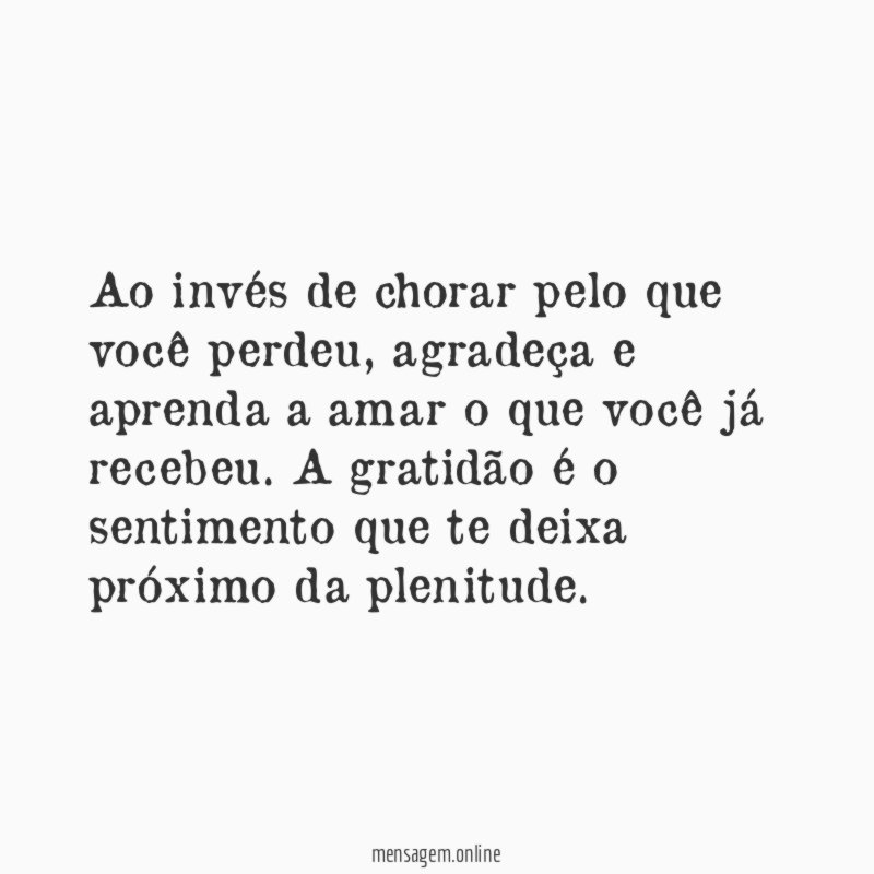 Agradecendo