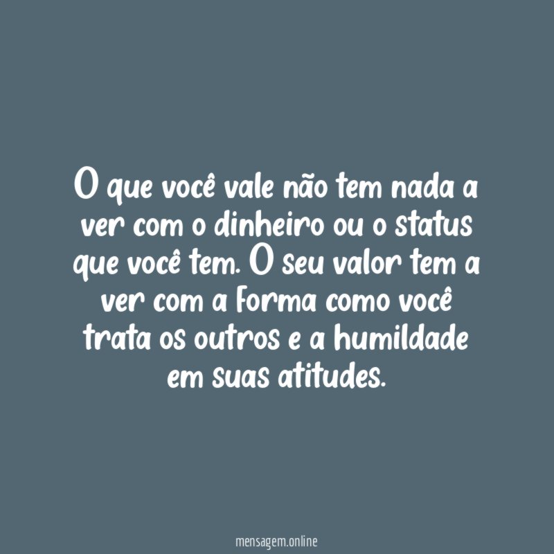 Valor pessoal