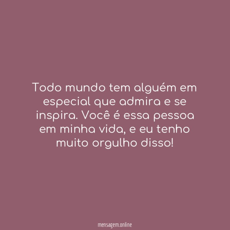 Me inspiro em você