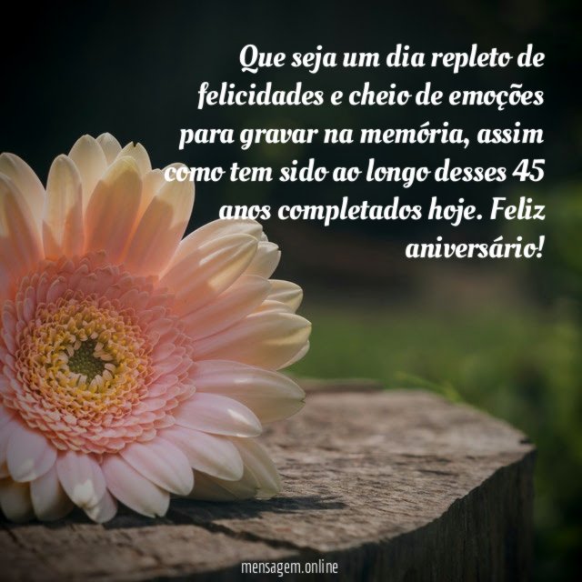 Felicidades!