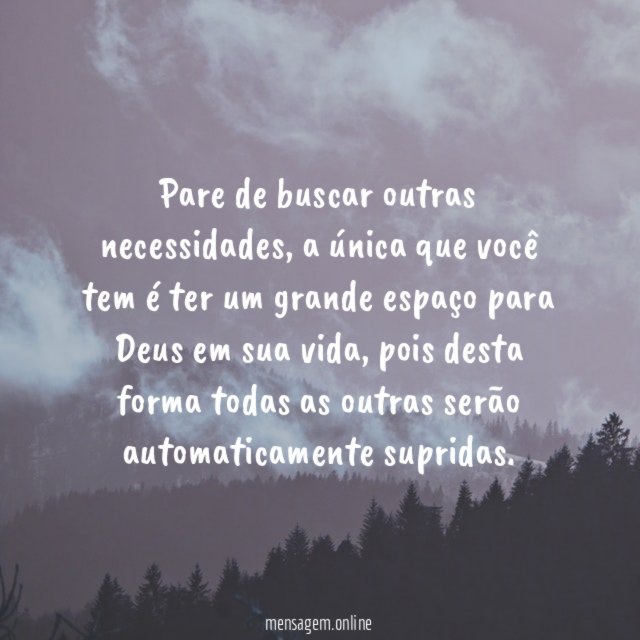 Necessidade